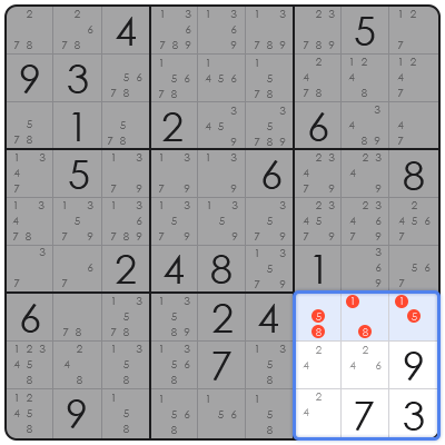 logic of sudoku